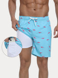 Vacation Ready Compression Lined Swim Trunks
