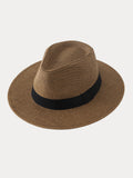 Classic Banded Panama Hat