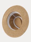 Unisex Structured Panama Straw Hat