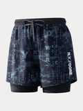 Summer Drifter Printed Boardshorts