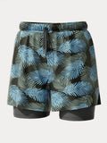 Summer Oasis Printed Swim Trunk
