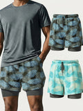 Summer Oasis Printed Swim Trunk