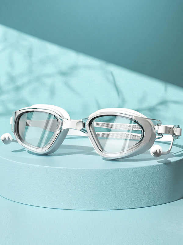 Anti-Fog Swimming Goggles with Ear Plugs
