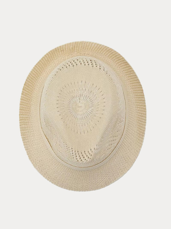 Vintage Upturned Brim Summer Trilby