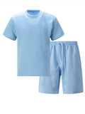 Drawstring Shorts Geometric Casual Outfit