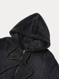 Coral Fleece Hooded 2-Piece Lounge Set