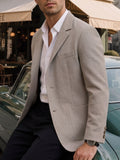 Textured Jacquard Relaxed Fit Blazer
