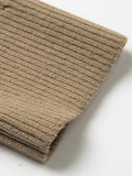 Half-Zip Ribbed Knit Sweater