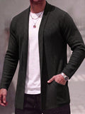 Solides Slim Fit Gym Strick-Tanktop