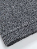 Solides Slim Fit Gym Strick-Tanktop