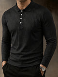 Solides Slim Fit Gym Strick-Tanktop