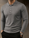 Solides Slim Fit Gym Strick-Tanktop