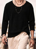 Solides Slim Fit Gym Strick-Tanktop