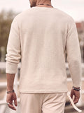 Solides Slim Fit Gym Strick-Tanktop