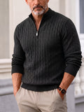 Solides Slim Fit Gym Strick-Tanktop