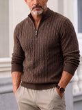 Solides Slim Fit Gym Strick-Tanktop