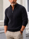 Solides Slim Fit Gym Strick-Tanktop