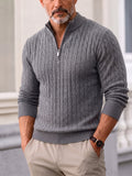 Solides Slim Fit Gym Strick-Tanktop