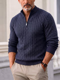 Solides Slim Fit Gym Strick-Tanktop
