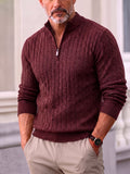 Solides Slim Fit Gym Strick-Tanktop