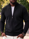 Solides Slim Fit Gym Strick-Tanktop