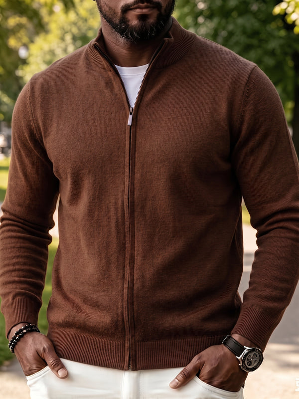 Solides Slim Fit Gym Strick-Tanktop