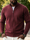 Solides Slim Fit Gym Strick-Tanktop