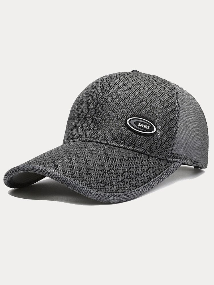 Casual Breathable Baseball Cap Hat coofandystore PAT2-Dark Grey One Size(56-60) 