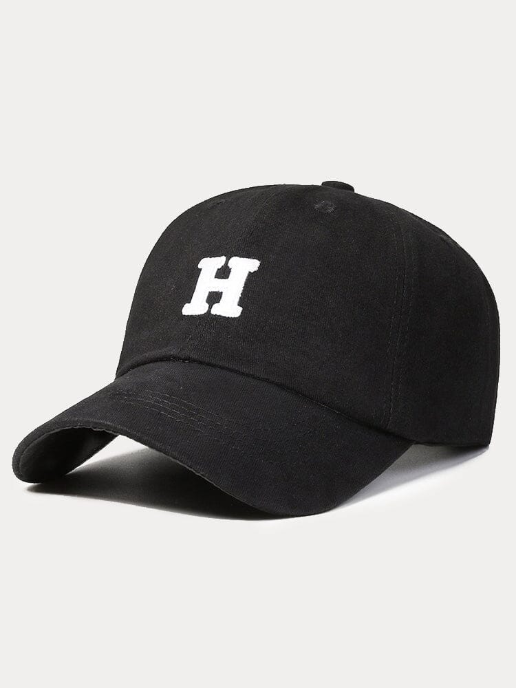 Classic Adjustable Cotton Baseball Cap Hat coofandystore Black-H F(56-60) 