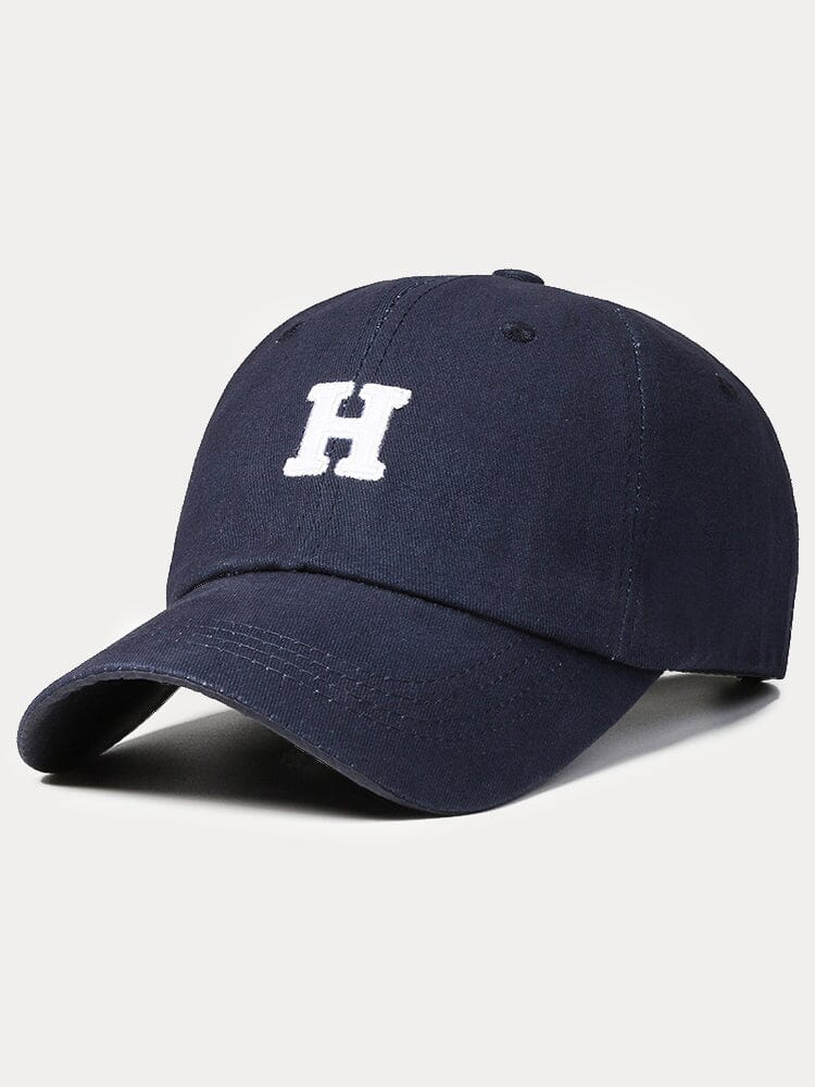 Classic Adjustable Cotton Baseball Cap Hat coofandystore Navy Blue-H F(56-60) 