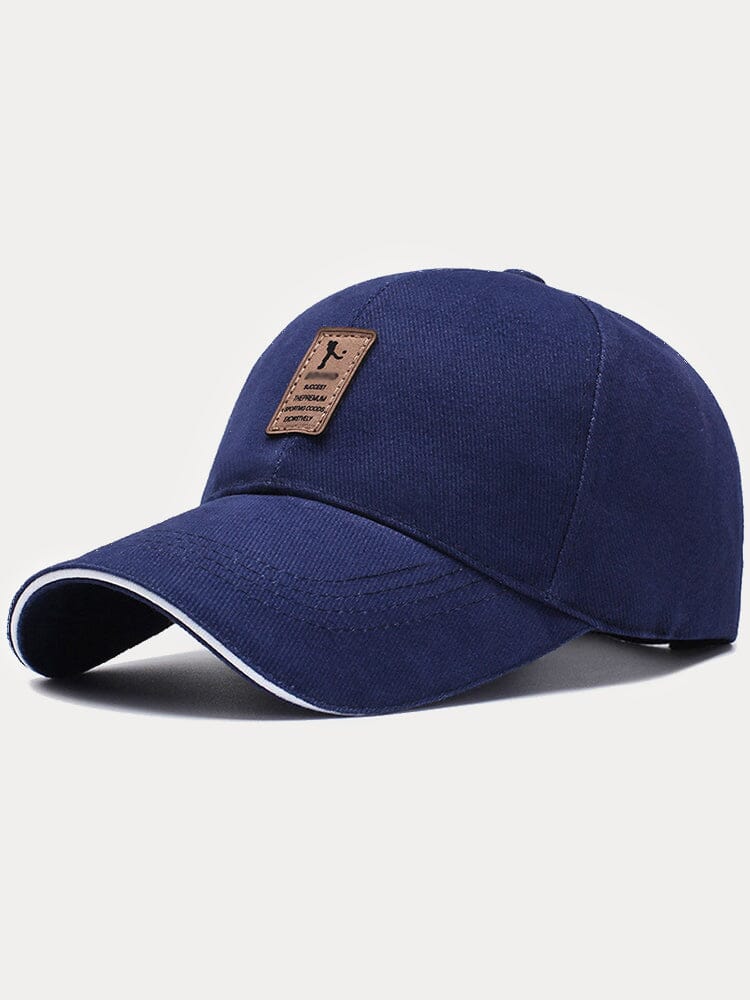 Vintage Adjustable Cotton Baseball Cap Hat coofandystore Blue/White F(56-60) 