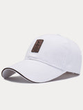 Vintage Adjustable Cotton Baseball Cap Hat coofandystore White F(56-60) 