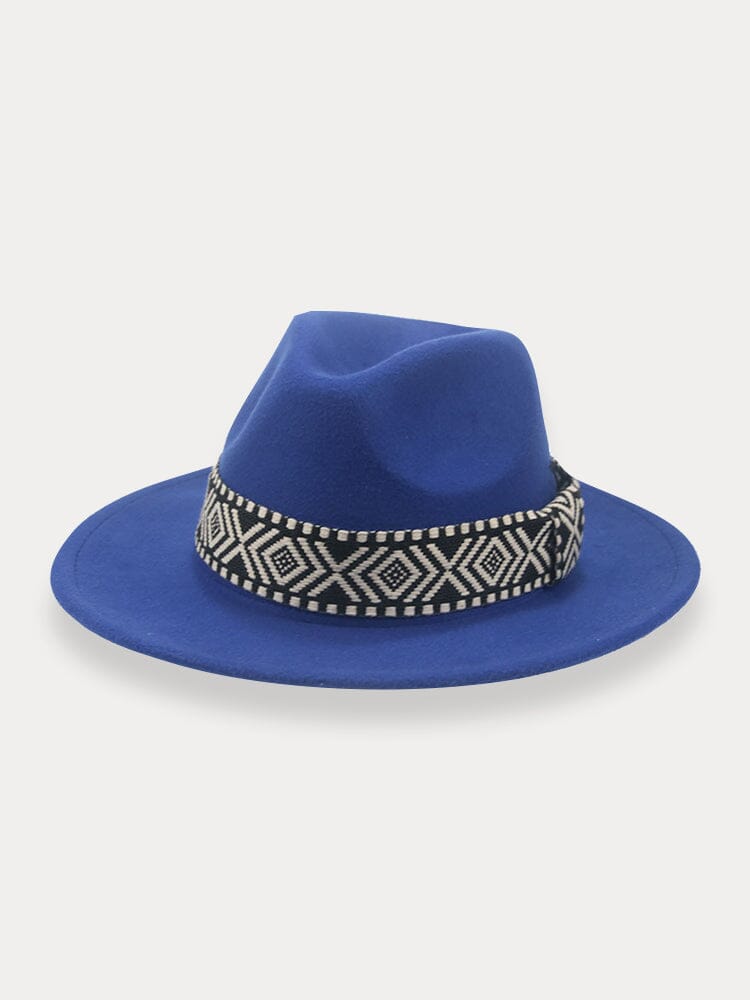 Stylish Fedora Hat with Removable Band - Ideal for Outdoor