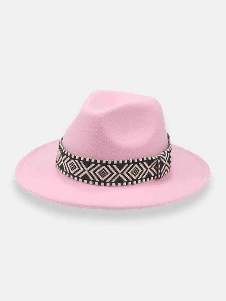 Stylish Fedora Hat with Removable Band - Ideal for Outdoor