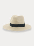Breathable Flat Brim Beach Hat Hat coofandy Khaki F(56-58) 