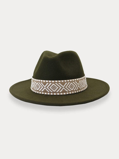 Fedora Hat with Removable Band Hat coofandy Army Green F(56-58) 