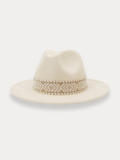 Fedora Hat with Removable Band Hat coofandy Cream F(56-58) 
