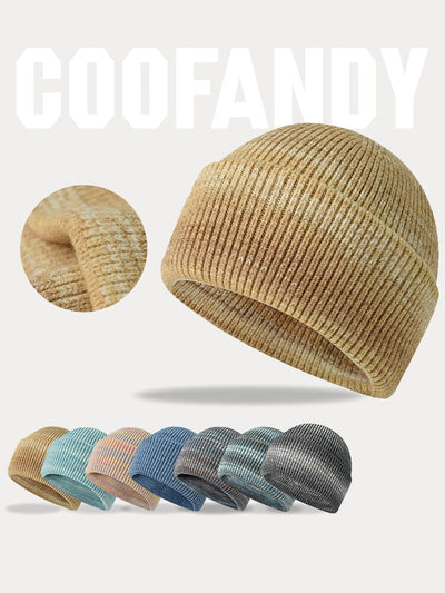 Stylish Soft Knit Cuffed Beanie Hat coofandy 