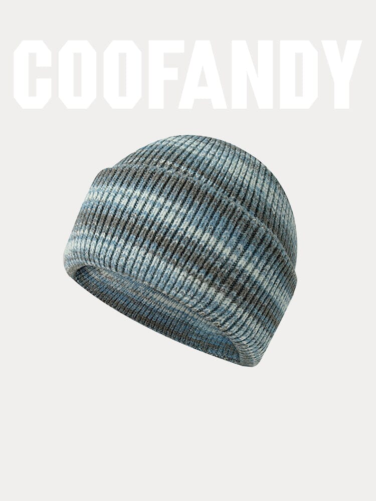 Stylish Soft Knit Cuffed Beanie Hat coofandy PAT4 F 