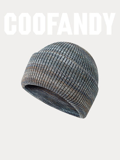 Stylish Soft Knit Cuffed Beanie Hat coofandy PAT7 F 