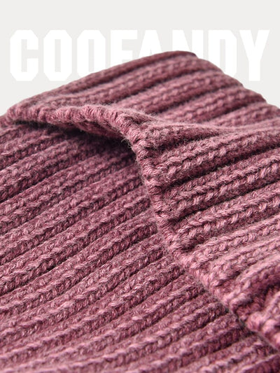 Simple 100% Cotton Knit Cuffed Beanie Hat coofandy 