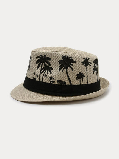 Summer Breezy Woven Fedora Hat Hat coofandy 