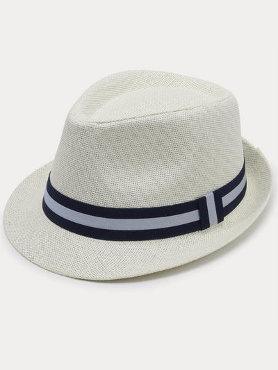 Summer Breezy Woven Fedora Hat Hat coofandy 