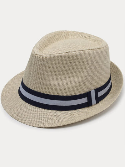 Summer Breezy Woven Fedora Hat Hat coofandy 