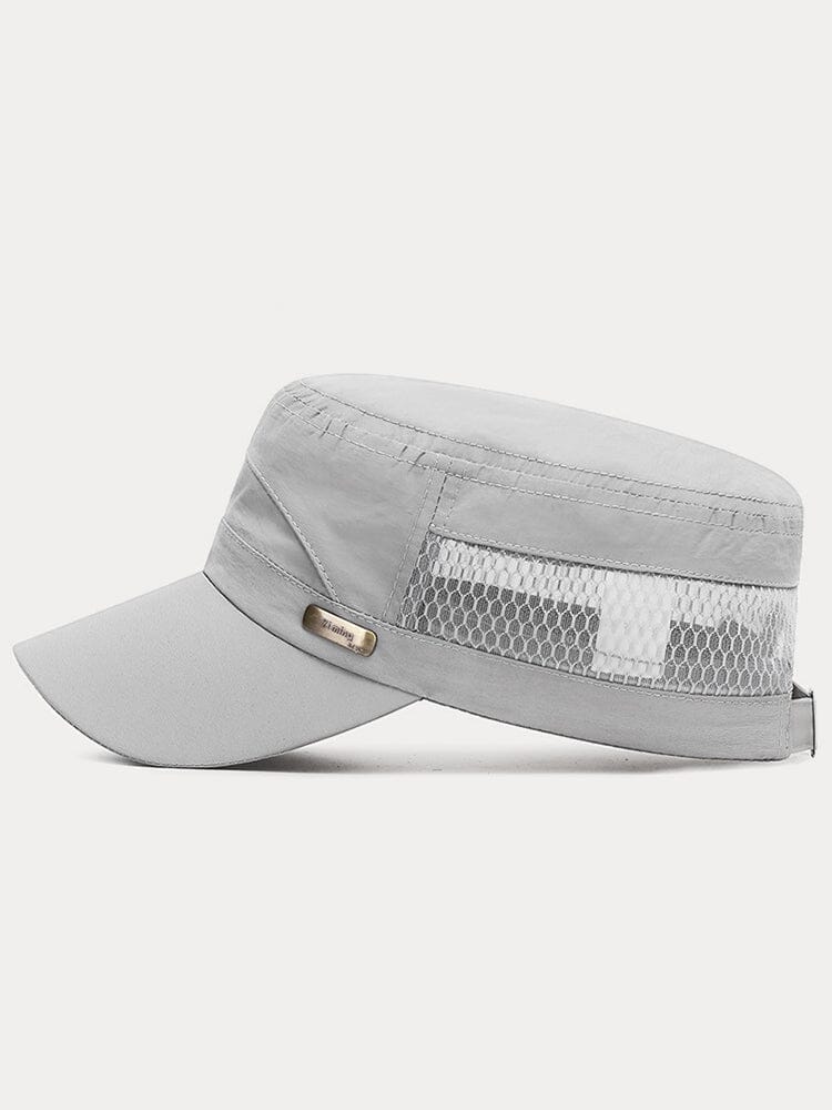 Breathable Mesh Flat Top Cap Hat coofandystore 