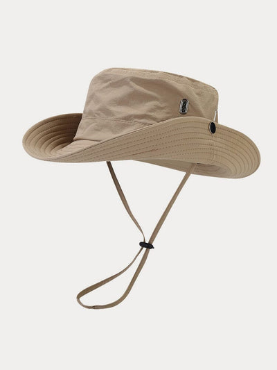 Breathable Windproof Sunshade Hat Hat coofandy Regular Brim-Khaki One Size 