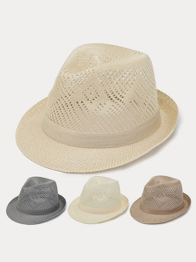 Foldable Breathable Mesh Fedora Hat Hat coofandystore 