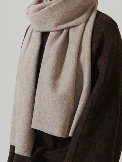 Minimalist Soft Wool Scarf Scarf coofandy 