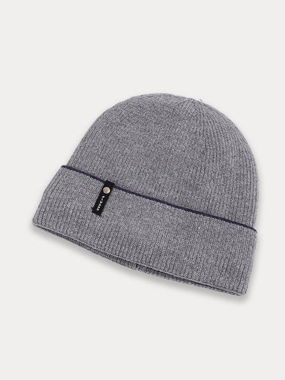 Versatile Thermal Knit Beanie Accessories coofandystore Grey One Size 