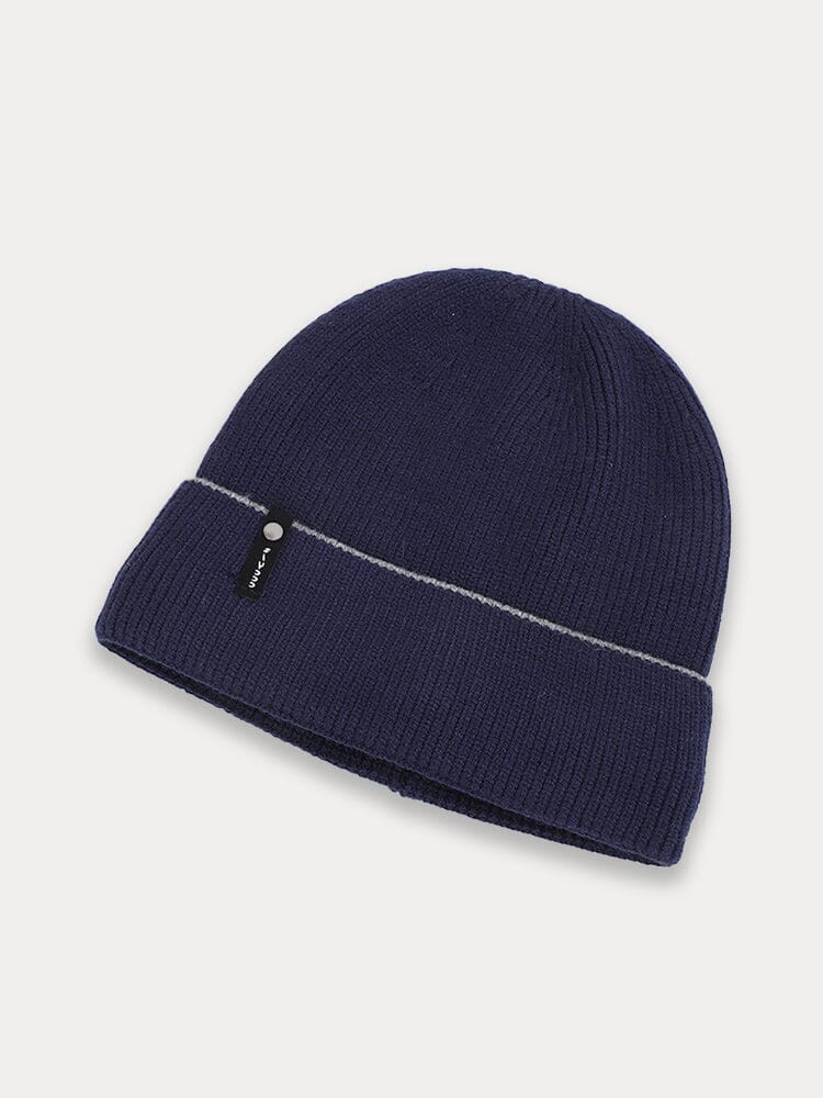 Versatile Thermal Knit Beanie Accessories coofandystore Navy Blue One Size 